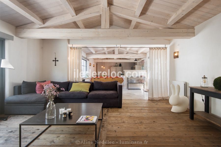 Photo 19 : SEJOUR d'une maison située à La Couarde, île de Ré.