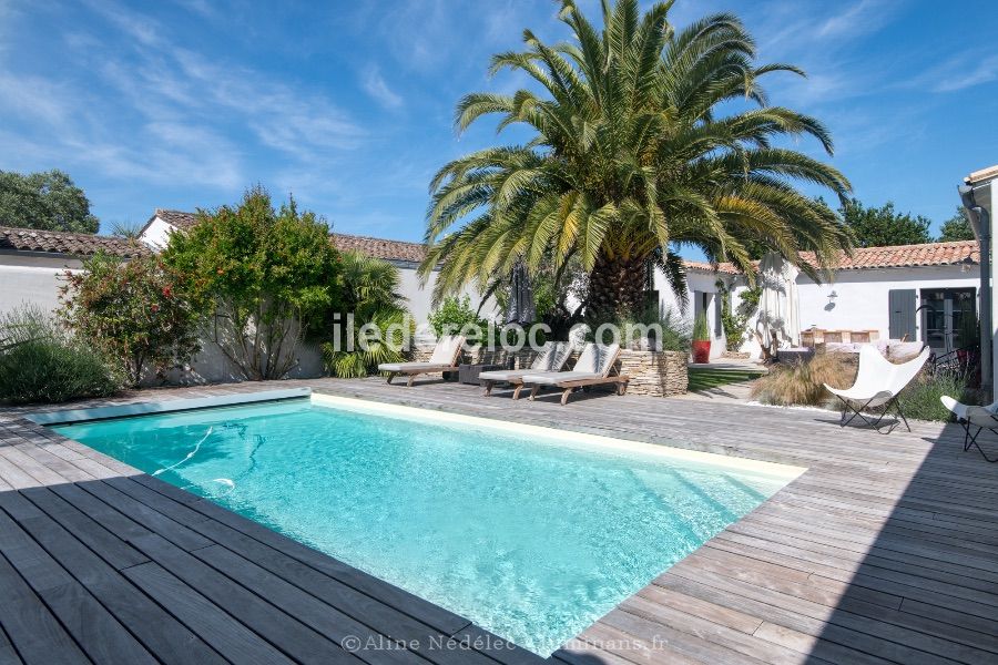 Photo 1 :  d'une maison située à La Couarde, île de Ré.