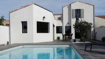 Ile de Ré:Maison neuve avec piscine 6-8 personnes