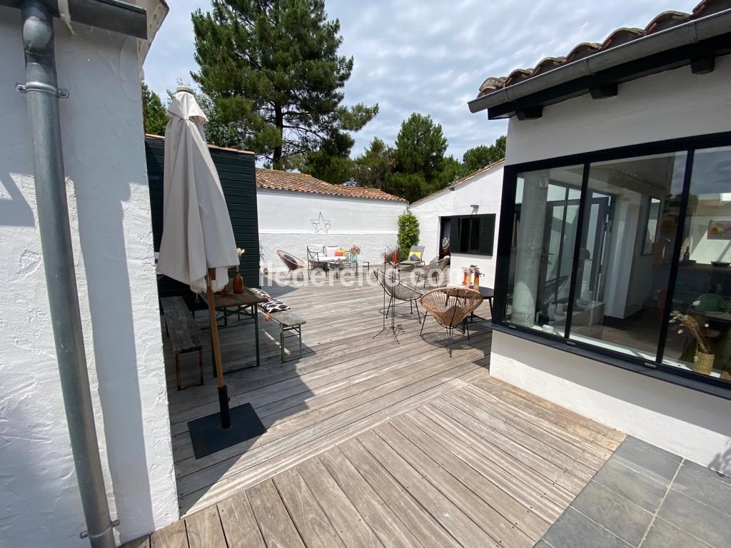 Photo 6 : EXTERIEUR d'une maison située à Les Portes-en-Ré, île de Ré.