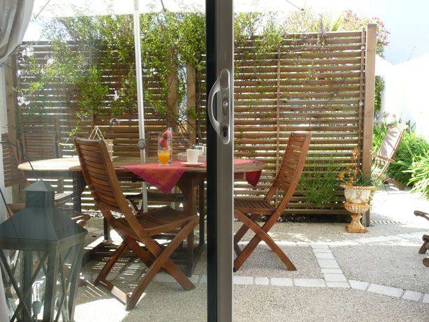 Photo 8 : PATIO d'une maison située à La Flotte-en-Ré, île de Ré.