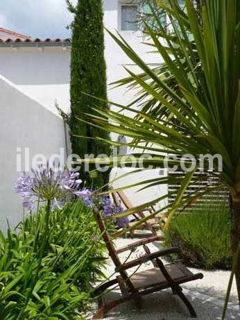 Photo 12 : JARDIN d'une maison située à La Flotte-en-Ré, île de Ré.