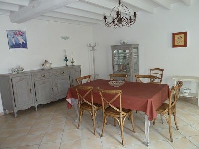 Photo 5 : SEJOUR d'une maison située à Saint-Martin, île de Ré.