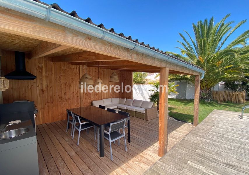 Photo 4 : EXTERIEUR d'une maison située à La Flotte-en-Ré, île de Ré.