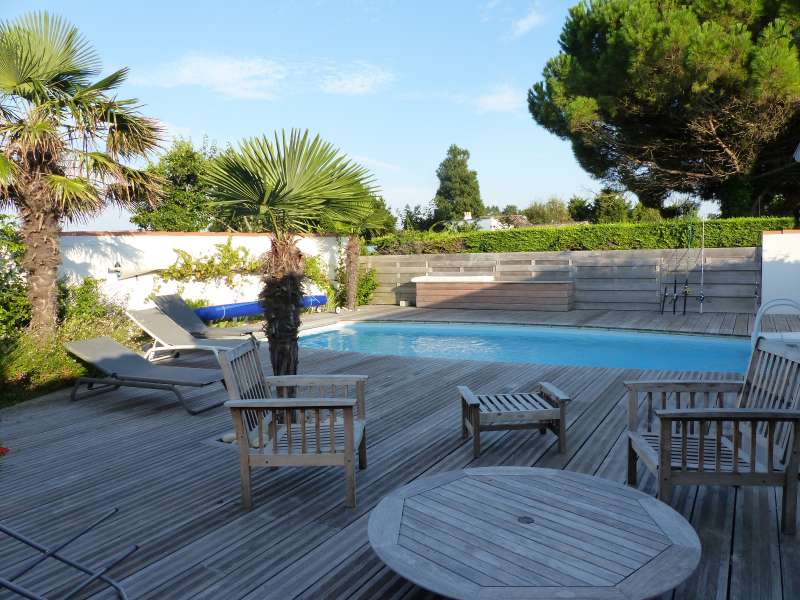 Photo 4 : PISCINE d'une maison située à Saint-Clément-des-Baleines, île de Ré.