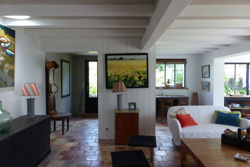Photo 5 : SEJOUR d'une maison située à Saint-Clément-des-Baleines, île de Ré.