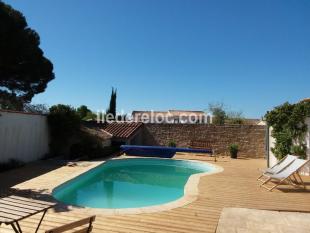 ile de ré Villa de charme avec piscine chauffe