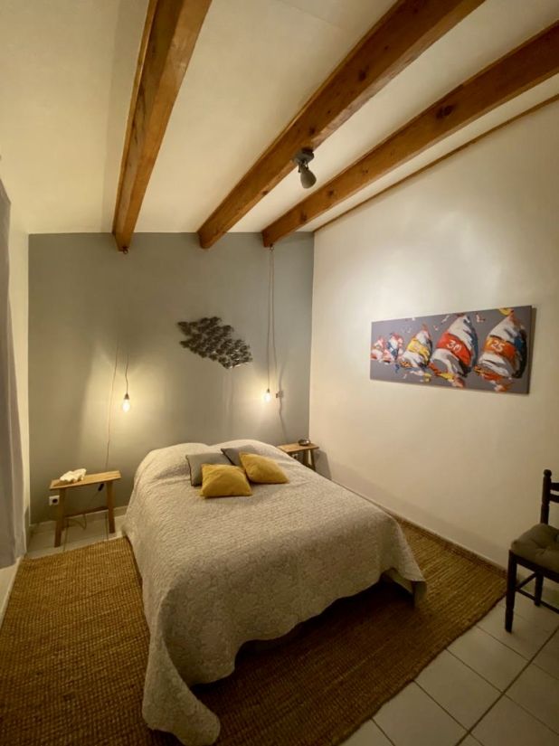 Photo 12 : CHAMBRE d'une maison situ&eacute;e &agrave; La Couarde-sur-mer, &icirc;le de R&eacute;.