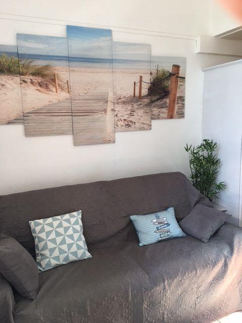 Photo 3 : SEJOUR d'une maison située à La Couarde-sur-mer, île de Ré.