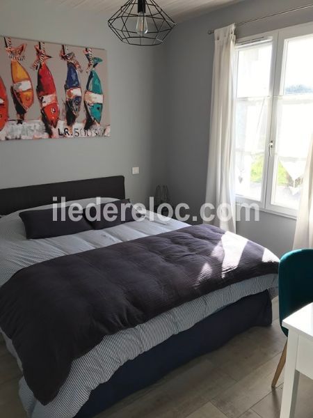 Photo 23 : CHAMBRE d'une maison située à Le Bois-Plage-en-Ré, île de Ré.
