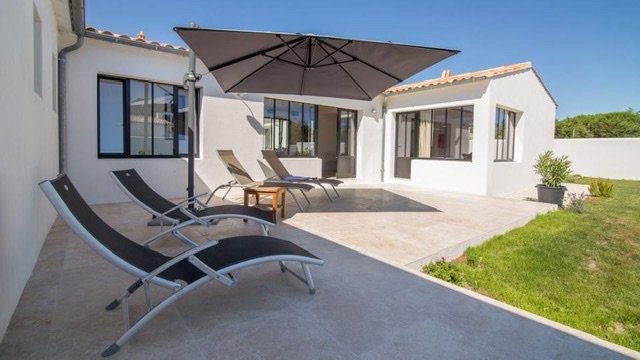 Photo 1 : NC d'une maison située à Les Portes, île de Ré.