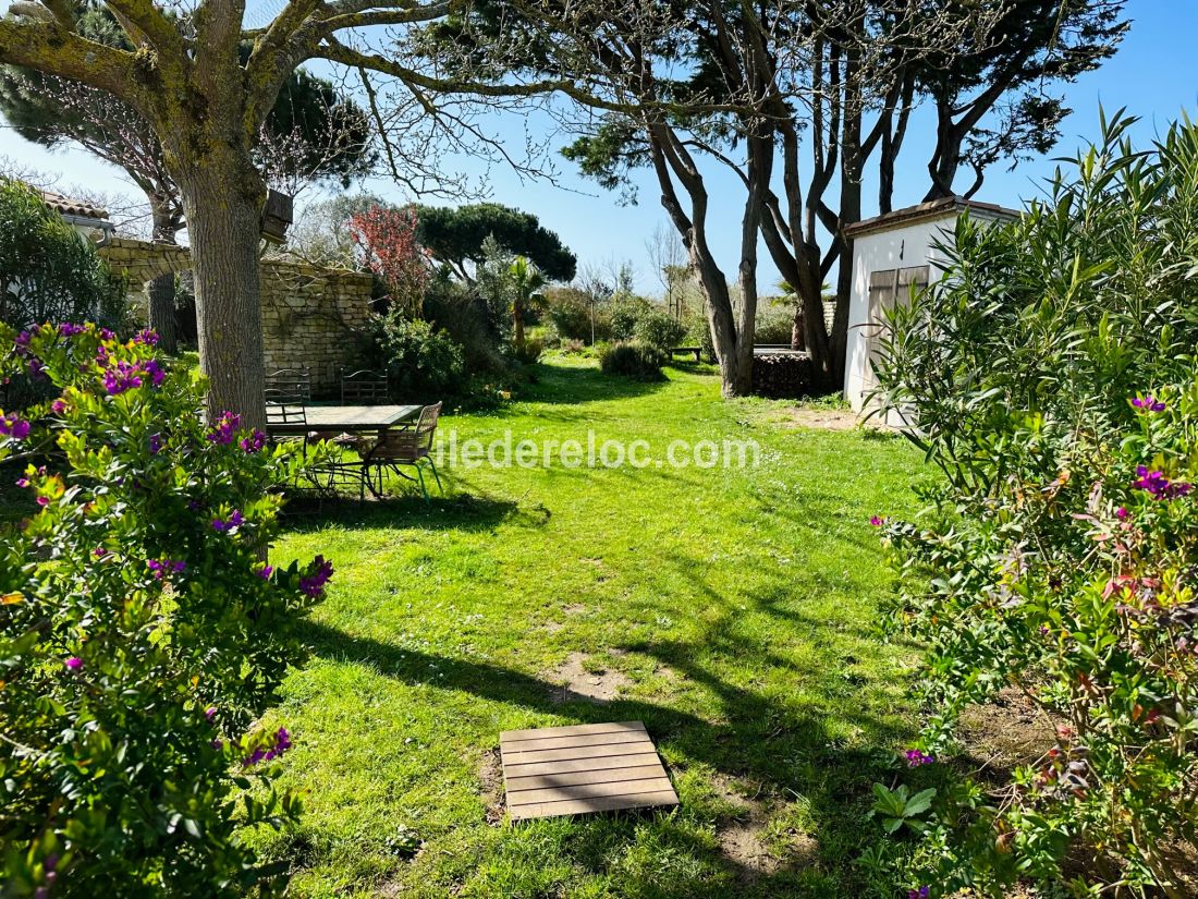 Photo 26 : JARDIN d'une maison située à Loix, île de Ré.