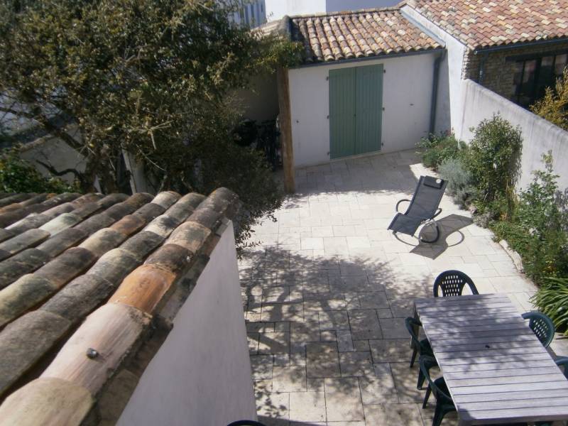 Photo 14 : JARDIN d'une maison située à Saint-Clément-des-Baleines, île de Ré.