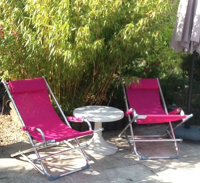 Photo 7 : TERRASSE d'une maison située à Les Portes-en-Ré, île de Ré.