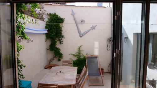 Photo 6 : TERRASSE d'une maison située à La Couarde-sur-mer, île de Ré.