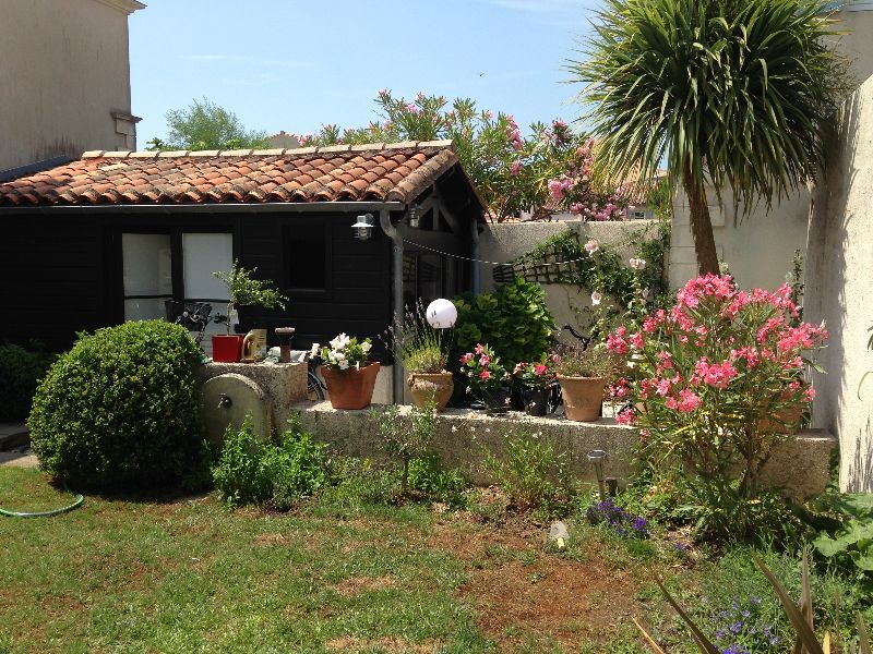 Photo 4 : JARDIN d'une maison située à Saint-Martin-de-Ré, île de Ré.