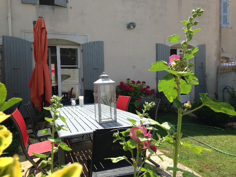 Photo 6 : JARDIN d'une maison située à Saint-Martin-de-Ré, île de Ré.