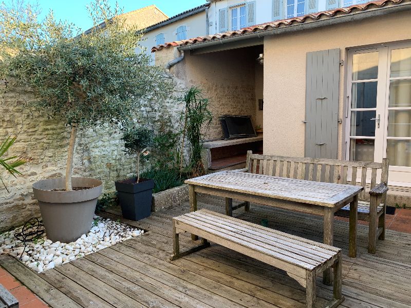 Photo 11 : PATIO d'une maison située à Saint-Martin-de-Ré, île de Ré.