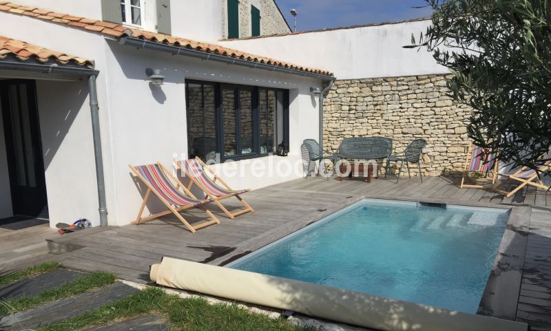 Photo 6 : TERRASSE d'une maison située à Le Bois-Plage-en-Ré, île de Ré.