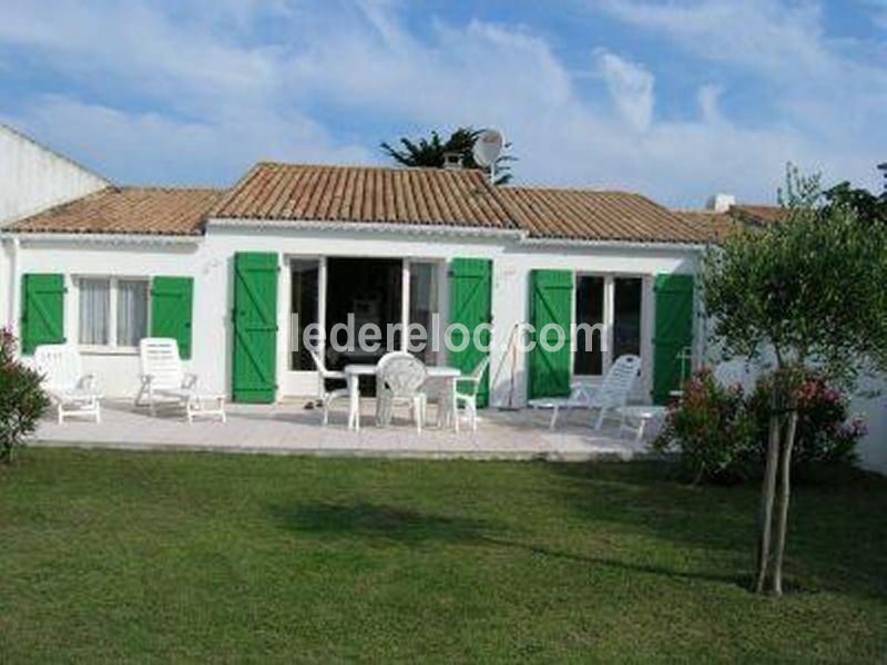 Photo 2 : TERRASSE d'une maison située à Saint-Clément-des-Baleines, île de Ré.