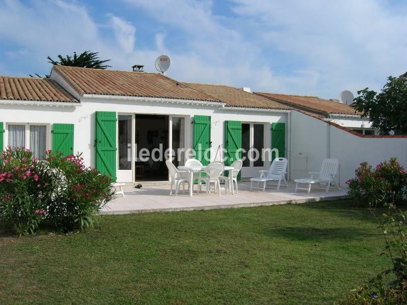 Photo 1 : TERRASSE d'une maison située à Saint-Clément-des-Baleines, île de Ré.