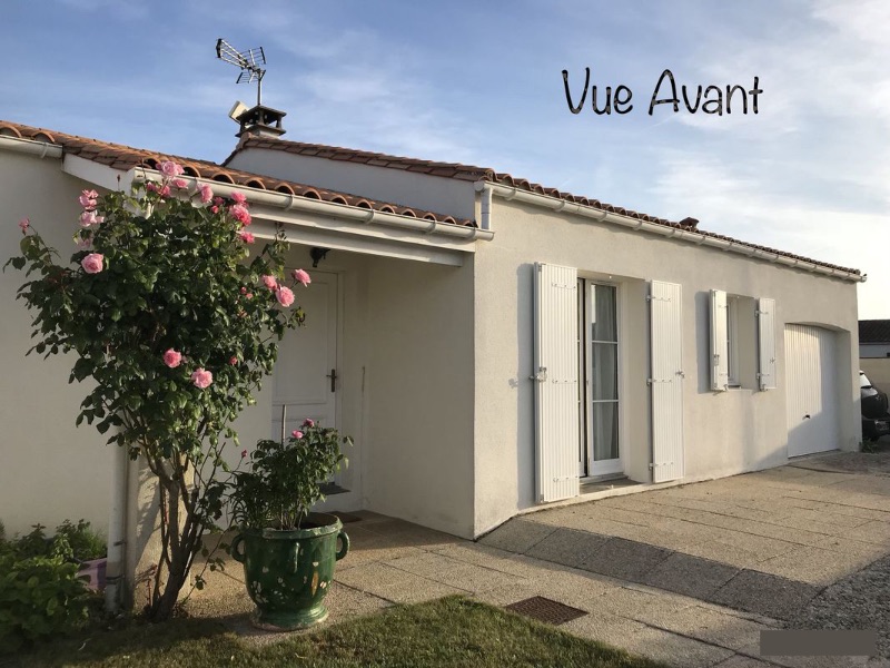 Photo 1 : EXTERIEUR d'une maison située à Sainte-Marie-de-Ré, île de Ré.