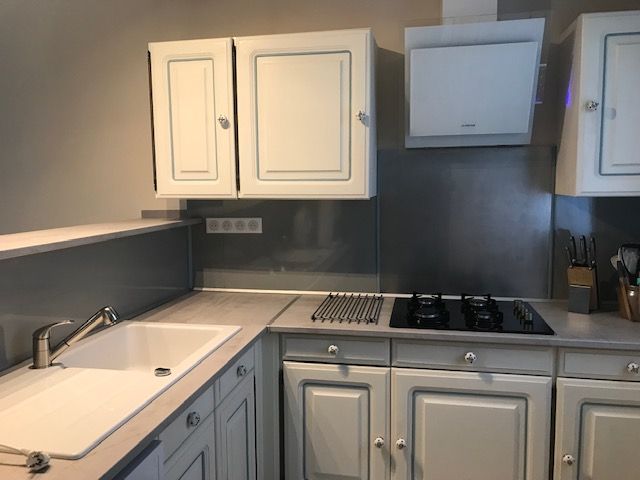 Photo 5 : CUISINE d'une maison située à Sainte-Marie-de-Ré, île de Ré.