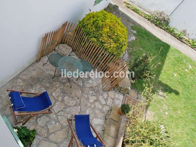 Photo 5 : TERRASSE d'une maison située à La Couarde-sur-mer, île de Ré.