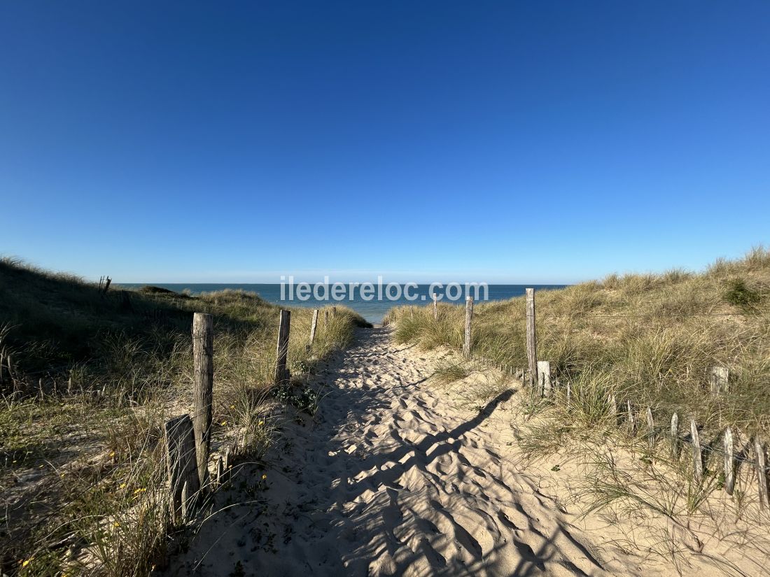 Photo 4 : EXTERIEUR d'une maison située à Le Bois-Plage-en-Ré, île de Ré.