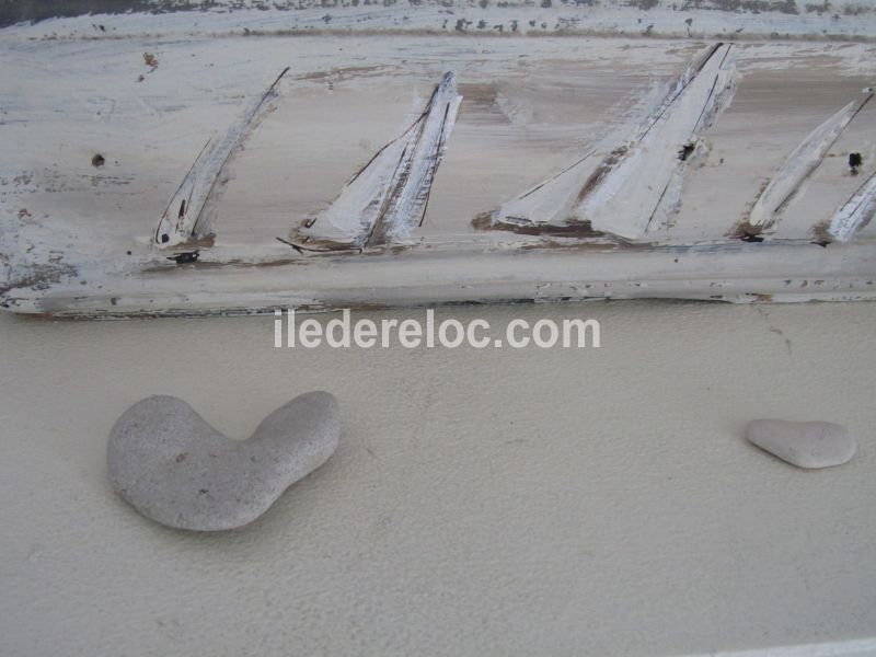 Photo 13 : CHAMBRE d'une maison située à La Flotte-en-Ré, île de Ré.