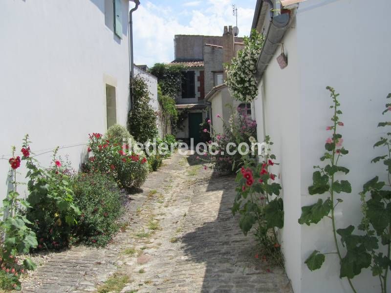 Photo 2 : EXTERIEUR d'une maison située à La Flotte-en-Ré, île de Ré.