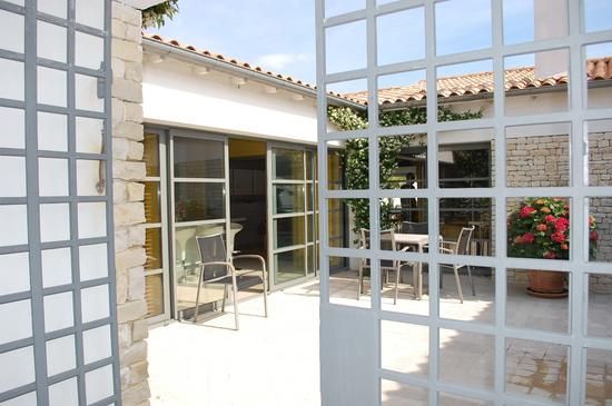 Photo 3 : PATIO d'une maison située à Sainte-Marie-de-Ré, île de Ré.