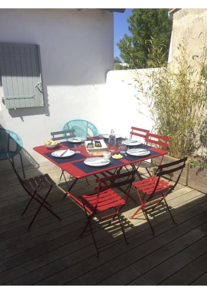 Photo 3 : SEJOUR d'une maison située à Loix, île de Ré.