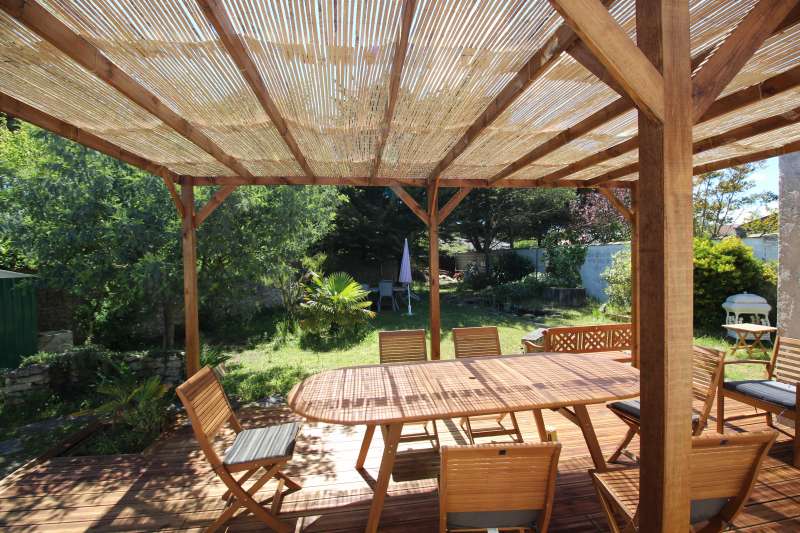 Photo 4 : TERRASSE d'une maison située à La Couarde-sur-mer, île de Ré.