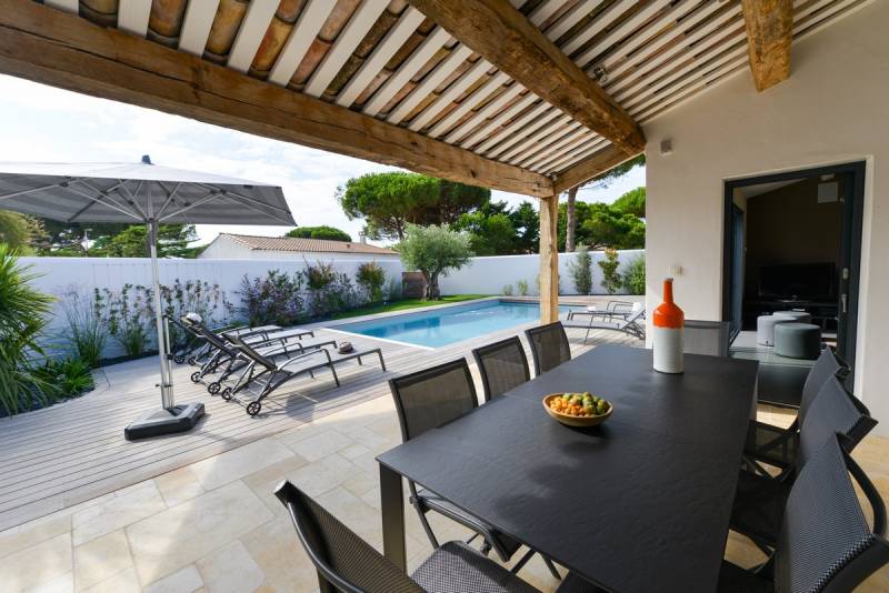 Photo 1 : NC d'une maison située à Le Bois-Plage-en-Ré, île de Ré.