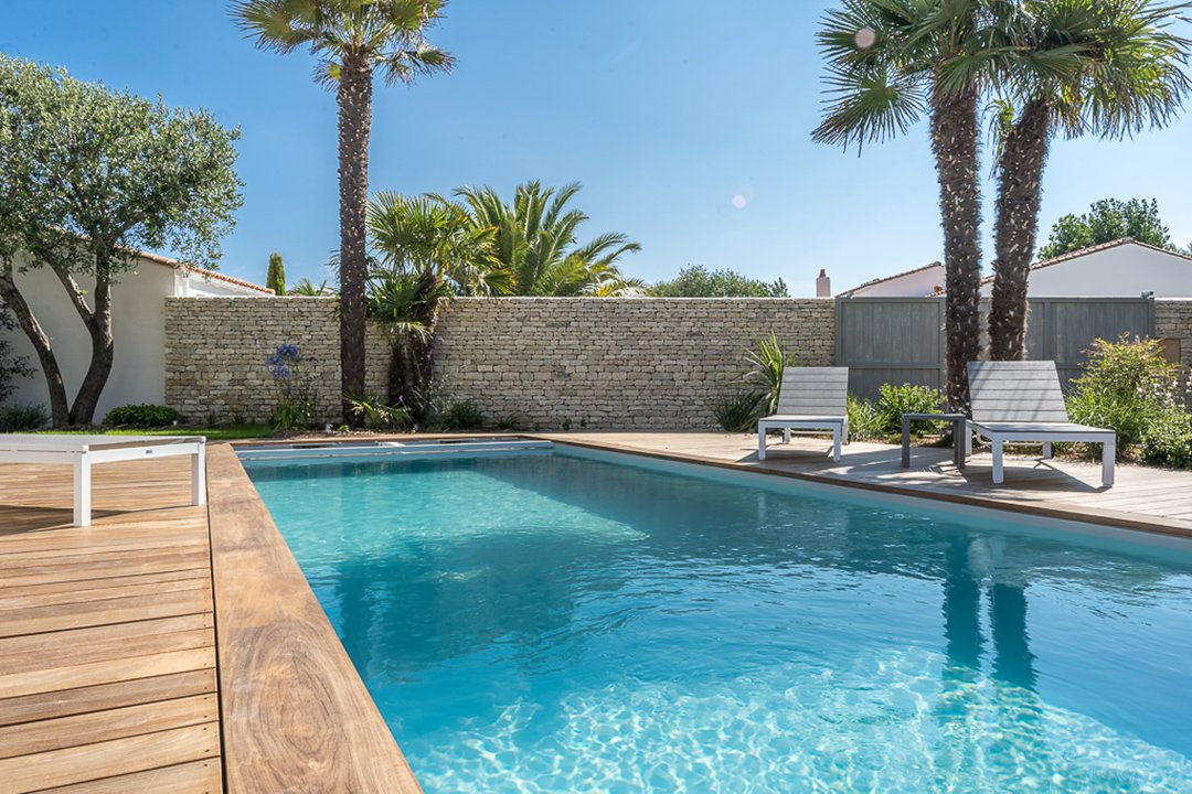 Photo 5 :  d'une maison située à Le Bois-Plage, île de Ré.