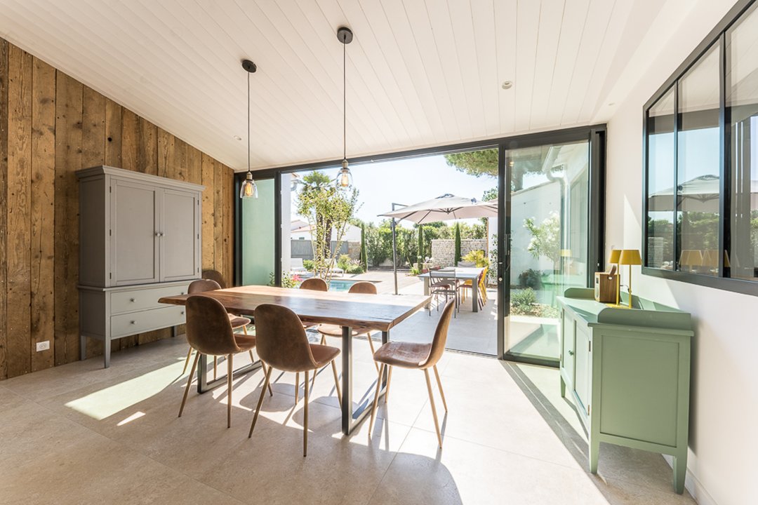 Photo 7 :  d'une maison située à Le Bois-Plage, île de Ré.