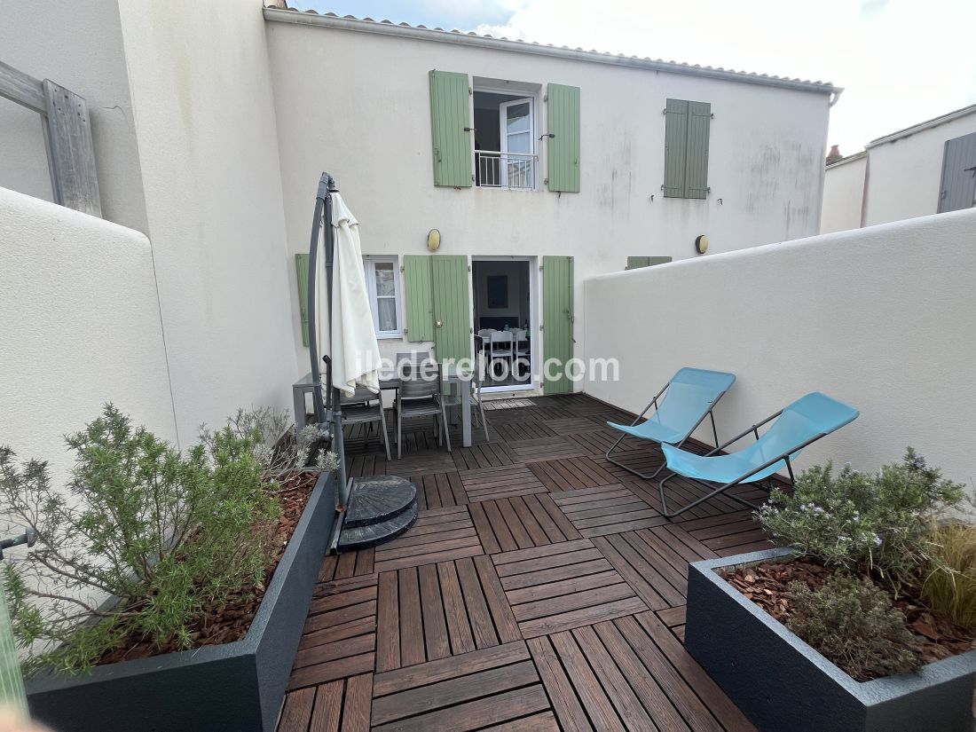 Photo 12 : PATIO d'une maison situ&eacute;e &agrave; La Flotte-en-R&eacute;, &icirc;le de R&eacute;.
