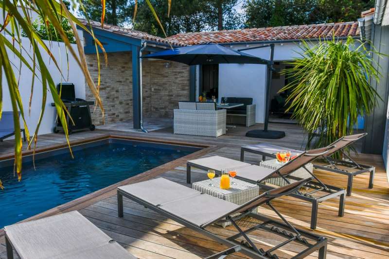 Photo 3 : NC d'une maison située à Rivedoux-Plage, île de Ré.