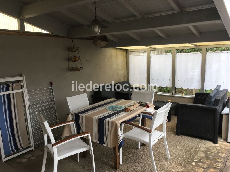 Photo 5 : TERRASSE d'une maison située à Rivedoux-Plage, île de Ré.