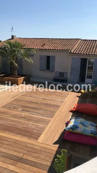 Photo 3 : TERRASSE d'une maison située à La Flotte, île de Ré.