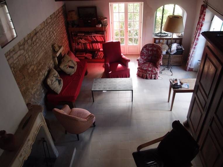 Photo 13 : SEJOUR d'une maison située à Le Bois-Plage-en-Ré, île de Ré.