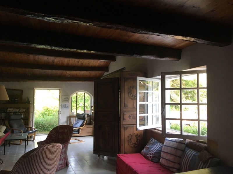 Photo 4 : SEJOUR d'une maison située à Le Bois-Plage-en-Ré, île de Ré.