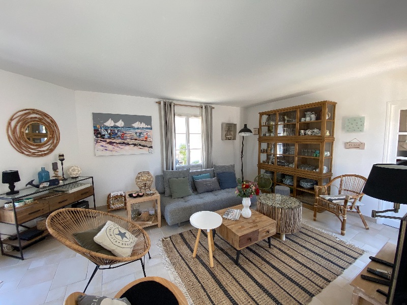 Photo 35 : SEJOUR d'une maison située à Le Bois-Plage-en-Ré, île de Ré.