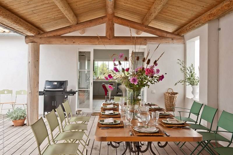 Photo 3 : PATIO d'une maison située à Les Portes-en-Ré, île de Ré.