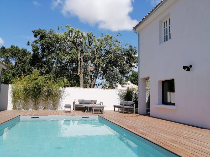 Photo 9 :  d'une maison située à La Couarde-sur-mer, île de Ré.