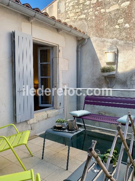 Photo 21 : TERRASSE d'une maison située à Sainte-Marie-de-Ré, île de Ré.