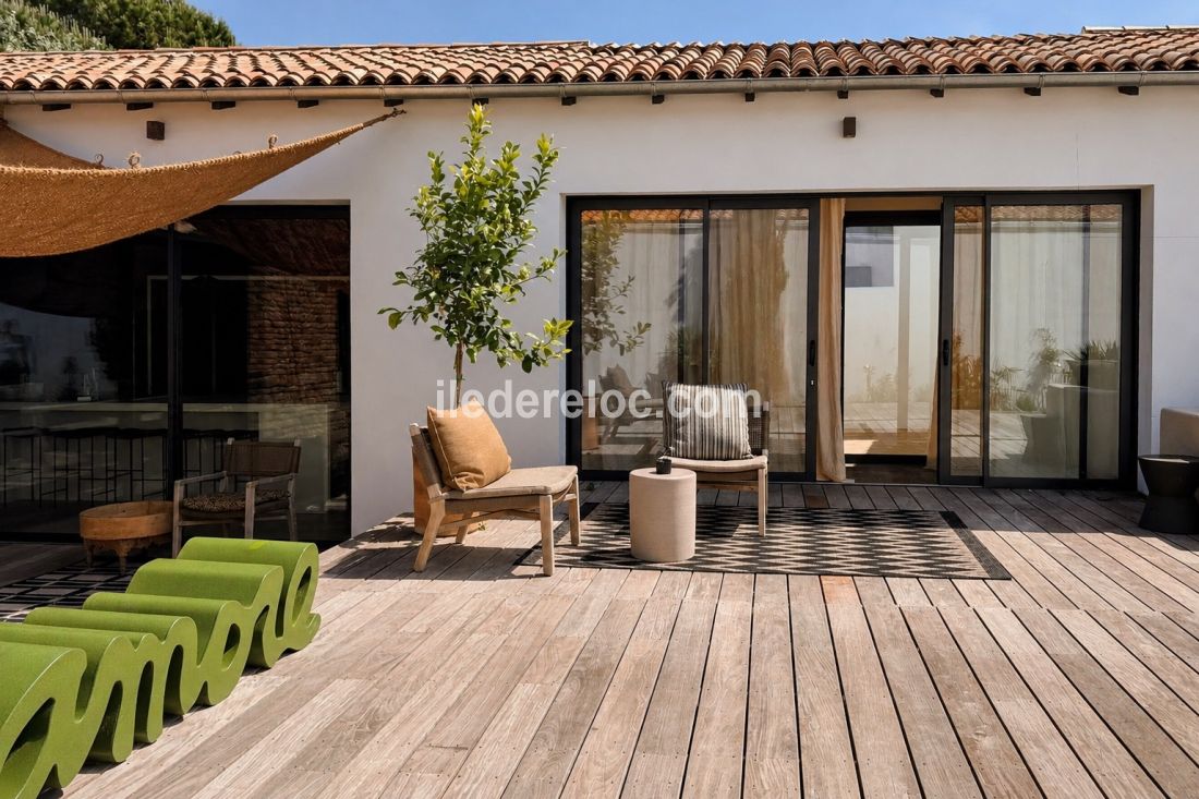 Photo 29 : EXTERIEUR d'une maison situ&eacute;e &agrave; Le Bois-Plage-en-R&eacute;, &icirc;le de R&eacute;.