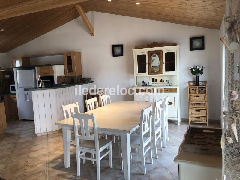 Photo 6 : SEJOUR d'une maison située à Le Bois-Plage-en-Ré, île de Ré.