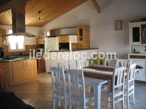 Photo 4 : SEJOUR d'une maison située à Le Bois-Plage-en-Ré, île de Ré.